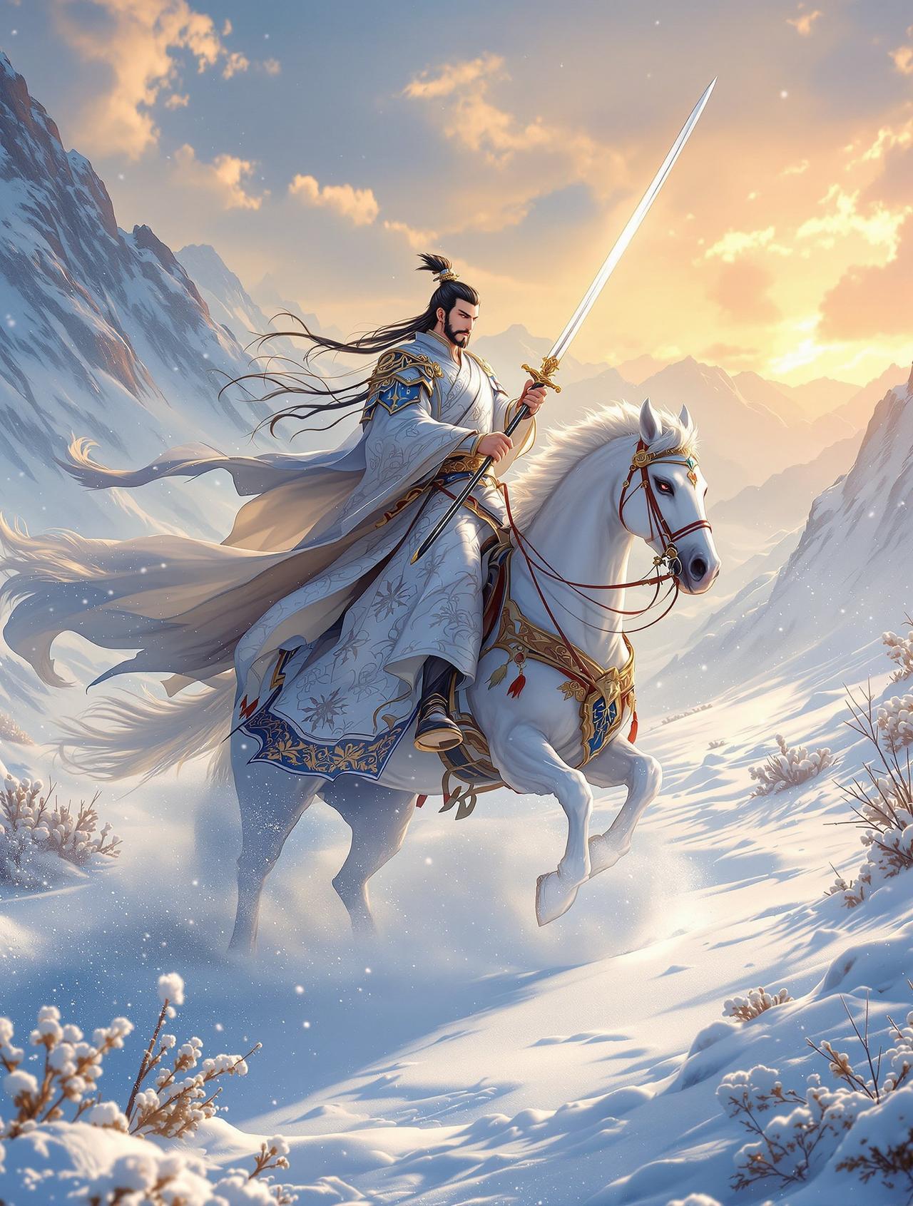 雪中悍刀行动漫封面 - 天不生我李淳罡，剑道万古如长夜